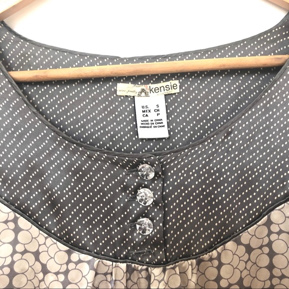 Kensie 100% silk boho dress - Picture 9 of 12